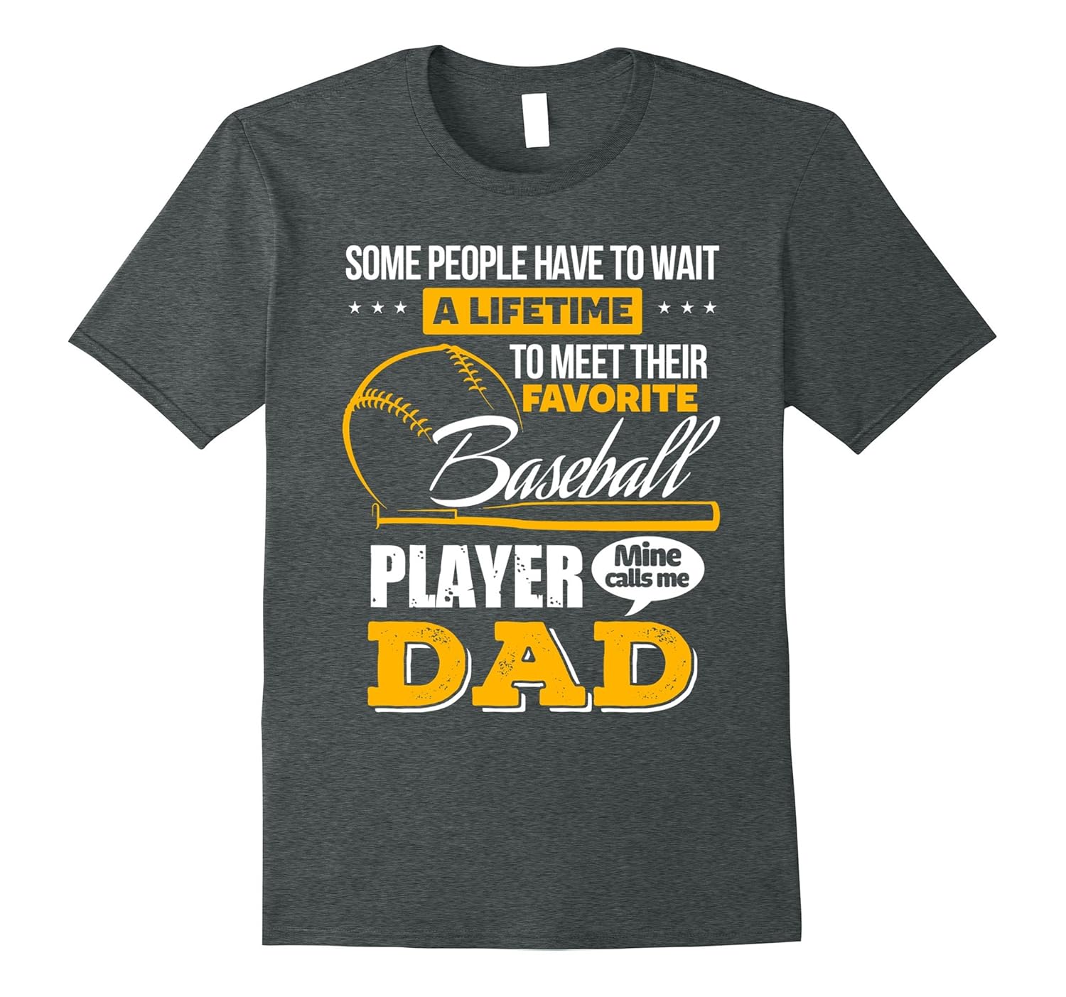 Softball Player’s Dad T Shirt Superhero Baseball Dad Shirt