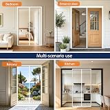 DIKER Fly Screen Door Mesh 75x210cm White Magnetic Curtain view 7