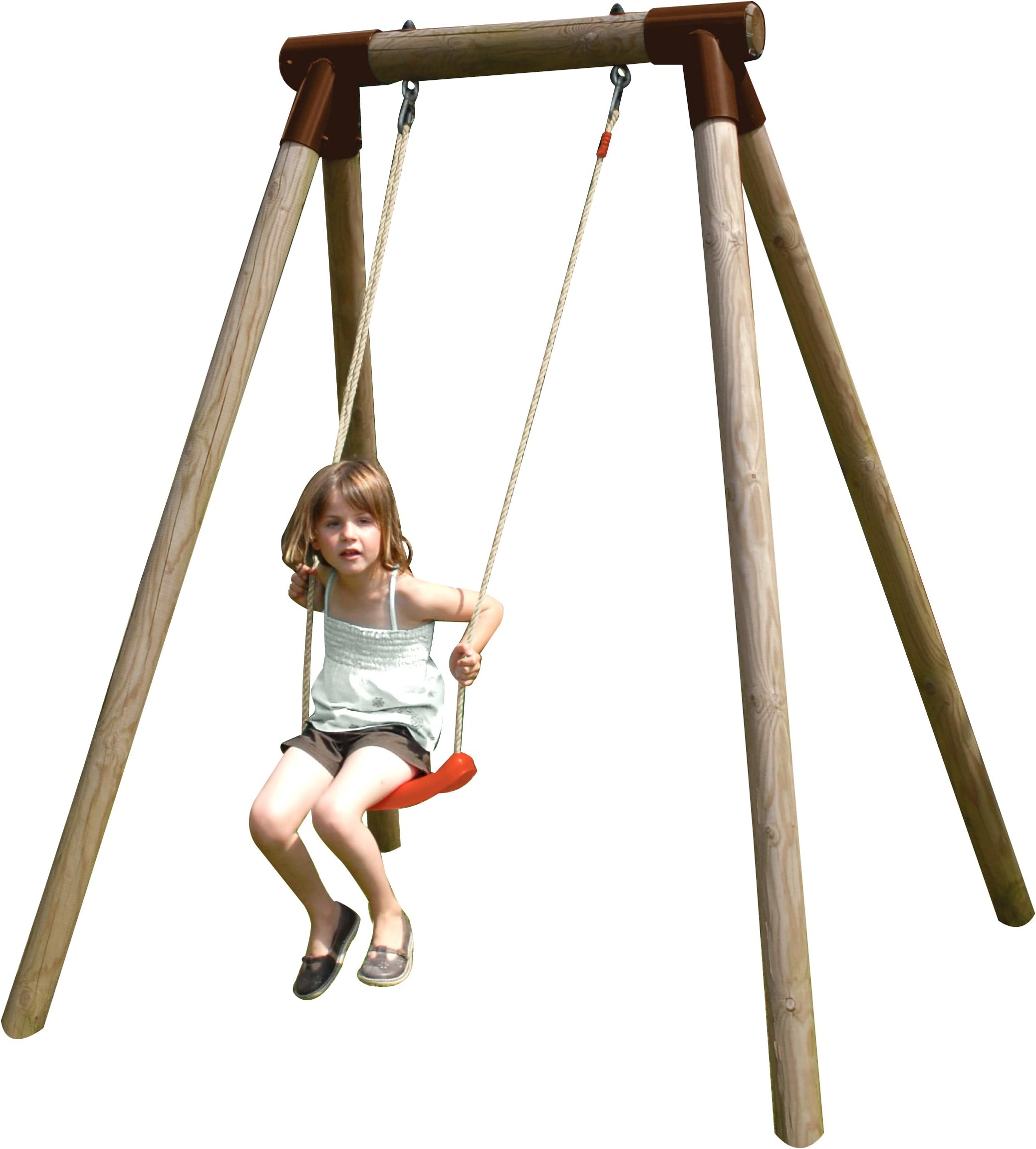 New Plast al1341 – Wooden Single Swing, Violetta