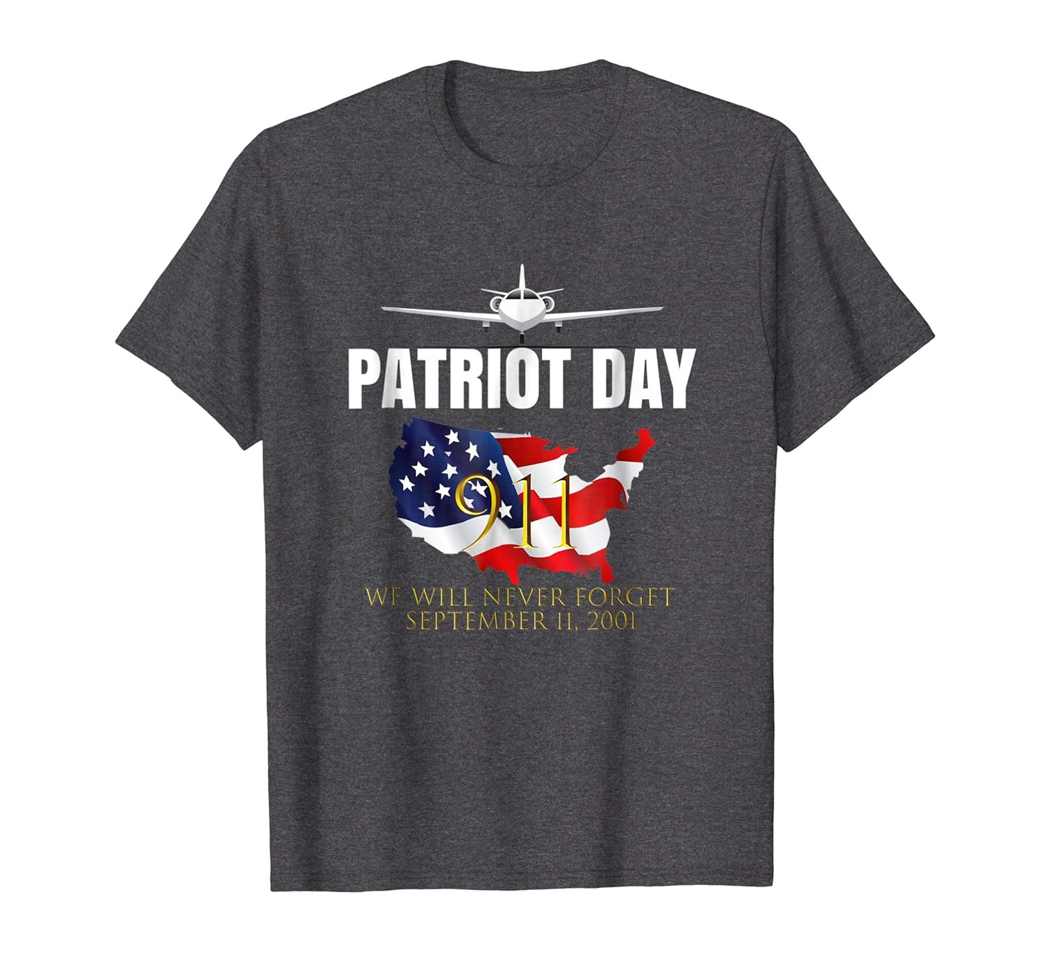 Nice Patriot Day Memorial 911 Never Will Forget Shirt Outfit-anz