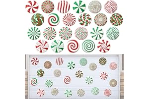 Ferraycle Christmas Magnetic Garage Door Decorations Xmas Garage Door Decor Car Magnets Stickers Refrigerator Decals