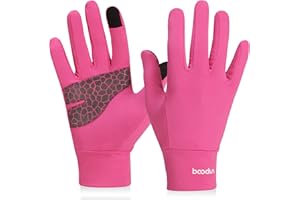 Arcweg Running Gloves Winter Thermal Anti-Slip Touchscreen Gloves Fleece Lining Gloves Men Women for Walking Cycling Driving