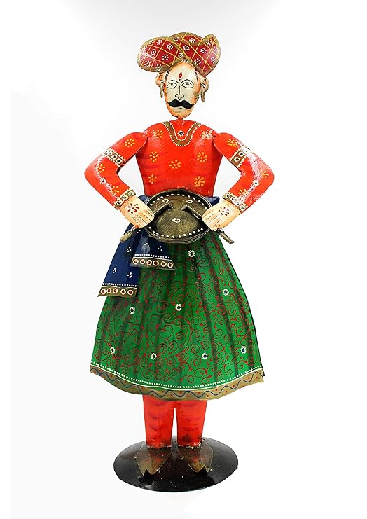 Buy Fine Art Home Decor Metal Art Craft Musician Man Online At