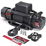 OPENROAD 13500 lb Recovery Winch with Synthetic