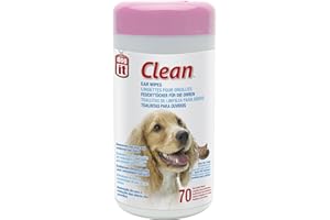 Dogit Dog Eye Cleaning Wipes (70 Unscented Wipes), White