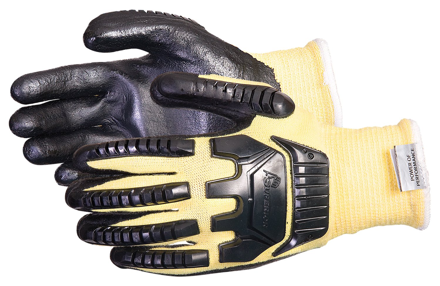 DEXTERITY IMPACT-RESISTANT KEVLAR BLENDED CUT-RESISTANT GLOVE BLACK M