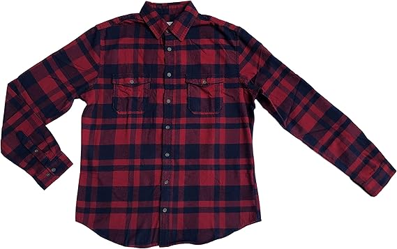 camisas de cuadros rojos para hombre