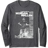 Official Morgan Wallen Guitar Photo Long Sleeve T-Shirt
