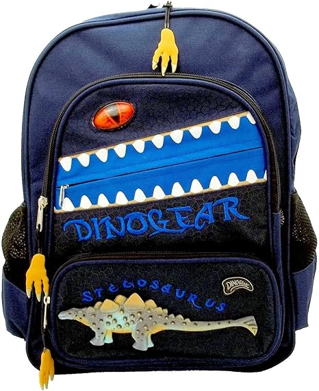blue dinosaur backpack