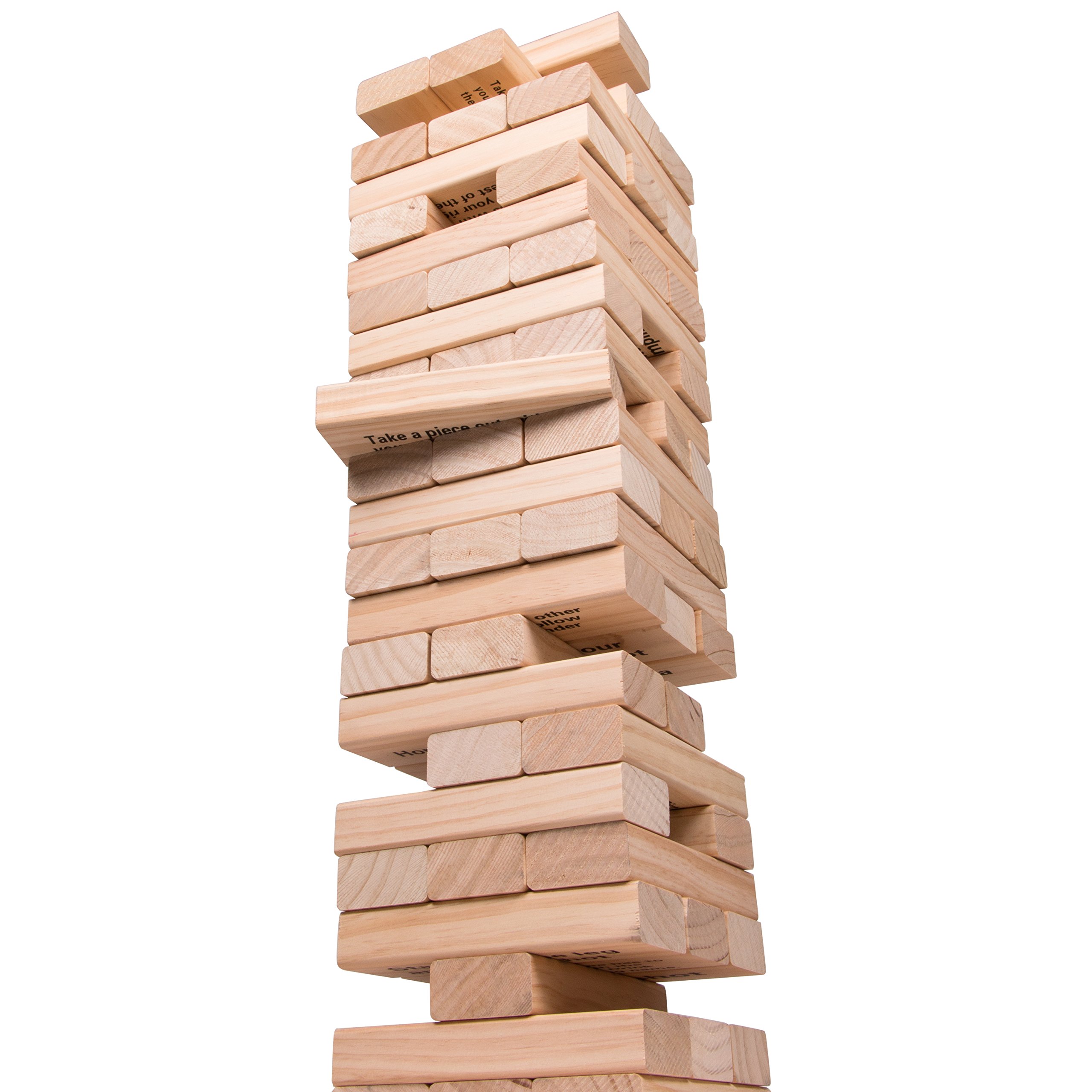 Giant Wooden Blocks Tower Stacking Game Image to u