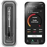 CHEF iQ Sense Smart Wireless Meat Thermometer with Ultra-Thin Probe, Unlimited Range Bluetooth Meat Thermometer, Digital Food