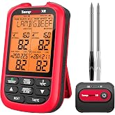 TempSpike 2000FT Wireless Meat Thermometer Digital with 2 Probes | RF Technology, Wire-Free IPX8 Probes, Alarms, Backlit LCD, Food Thermometer Cooking Turkey, Smoker, BBQ, Grill Cookware Gift