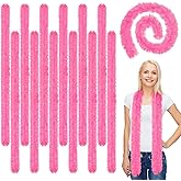 Xtinmee 24 Pcs 5 ft Feather Boas Artificial Fluffy Boas Decoration Feather Scarf for Women Halloween Tea Party