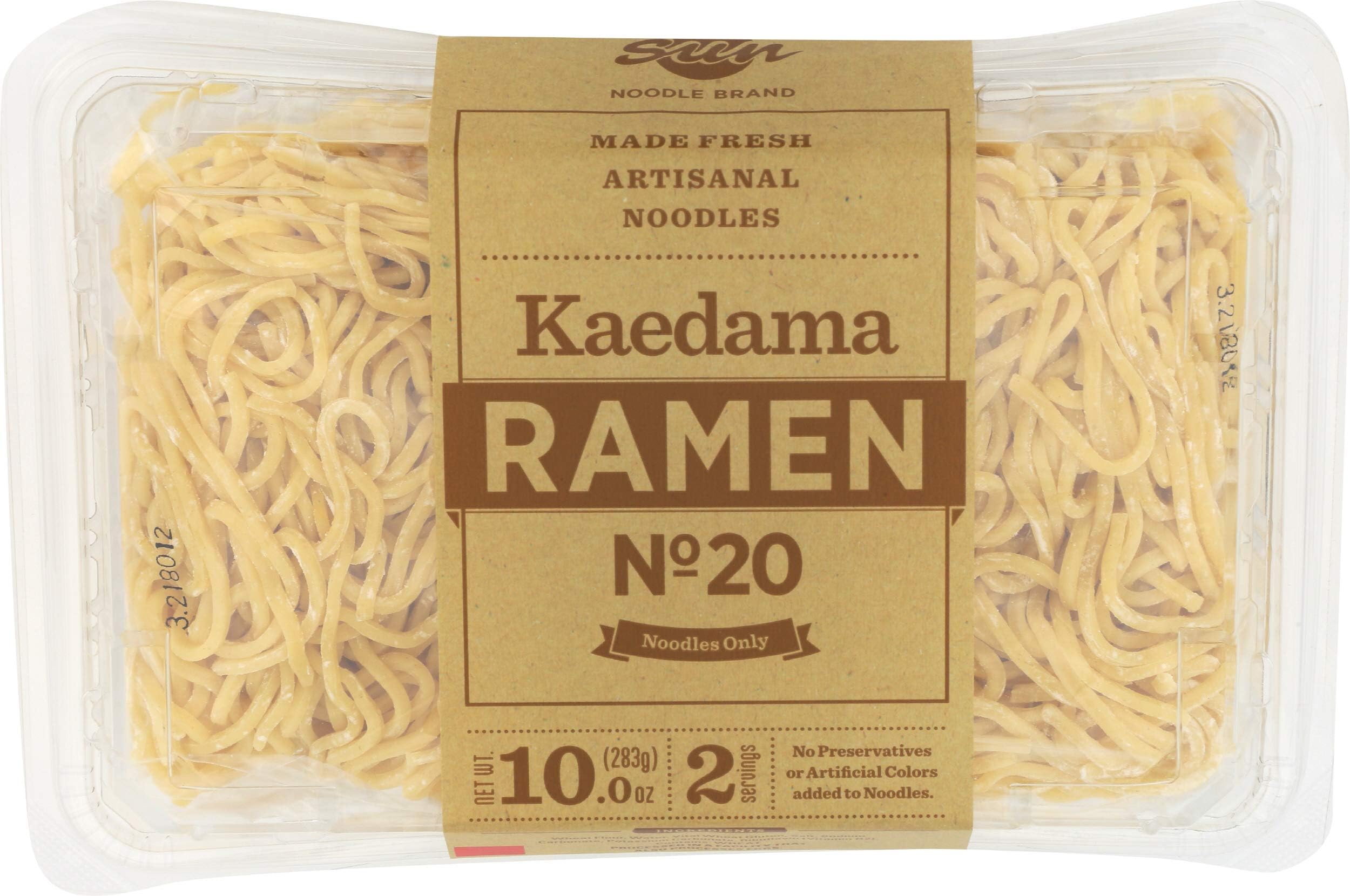 Sun Noodle, Noodles Ramen Kaedama, 10 Ounce