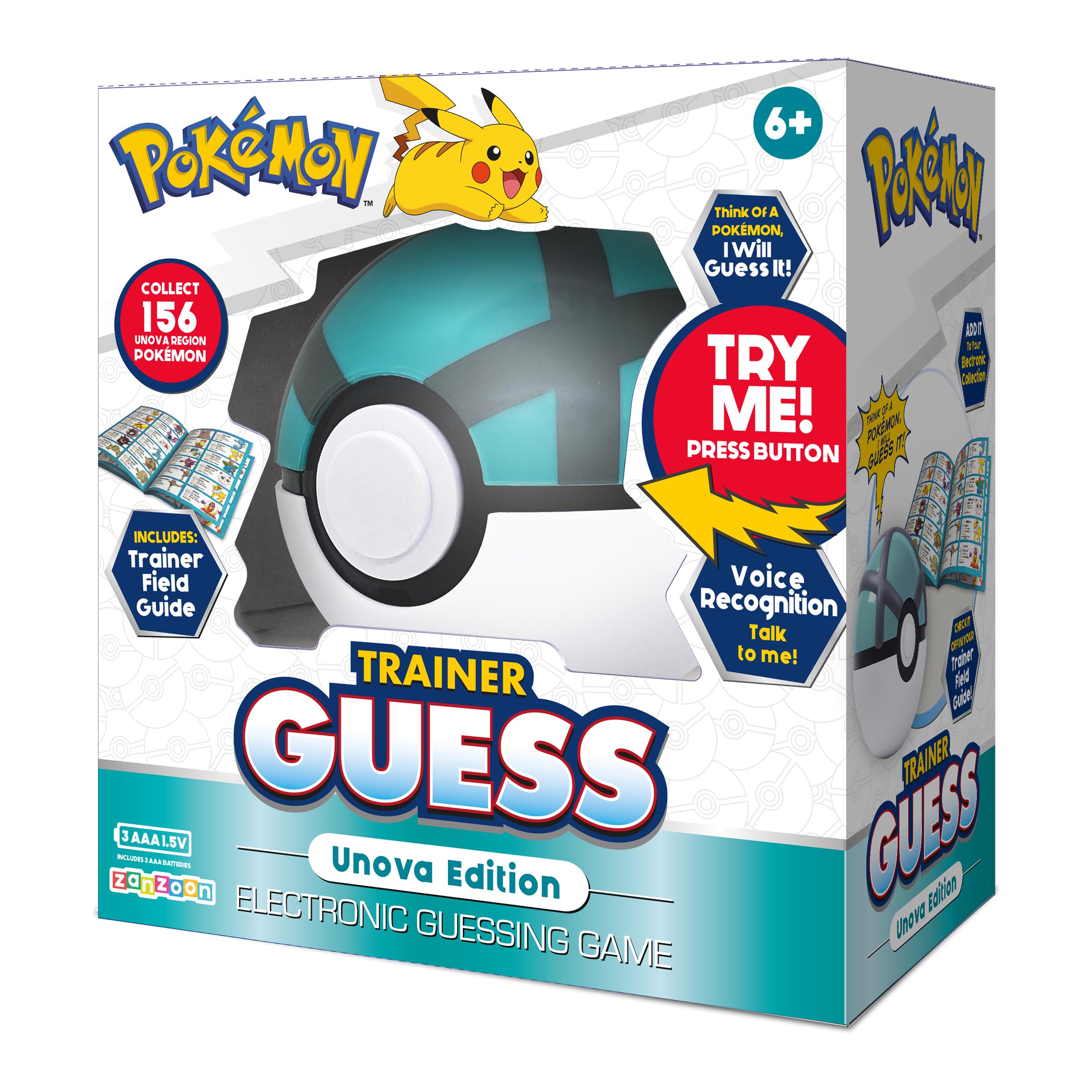 Pokémon Trainer Guess - Unova Edition. Electronic voice recognition guessing game! GUESS and COLLECT 156 Iconic