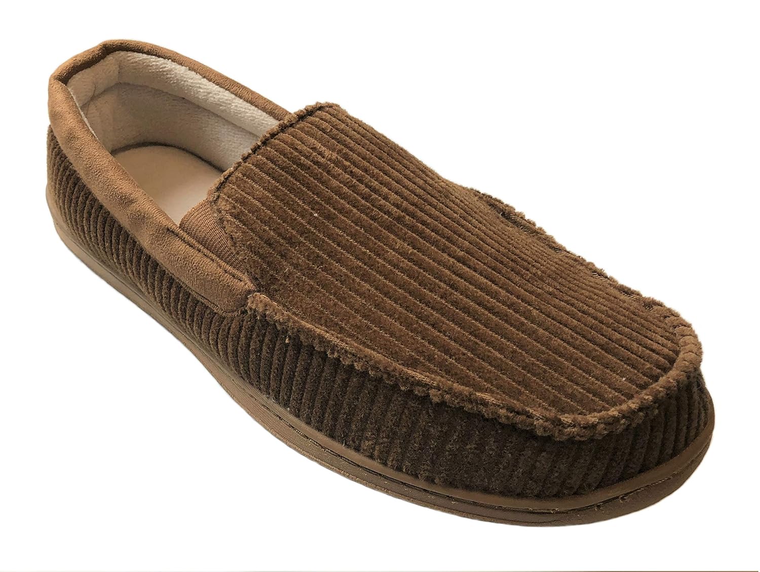 mens dearfoam corduroy slippers