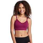 Jockey Women's Bra Seamfree Back Smoothing Cami Strap Bralette