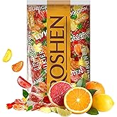 Roshen Citrus Mix Hard Candy &ndash; Assorted Fruit Flavors, Individually Wrapped, Bulk 2.2 lbs (1 kg) &ndash; Approx. 144 Pieces &ndash; Orange, Lemon &amp; Grapefruit &ndash; Kosher, Halal, Made with Real Fruit Juice