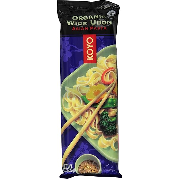 Amazon.com : Koyo Organic Wide Udon Noodles, 8 Ounce (Pack
