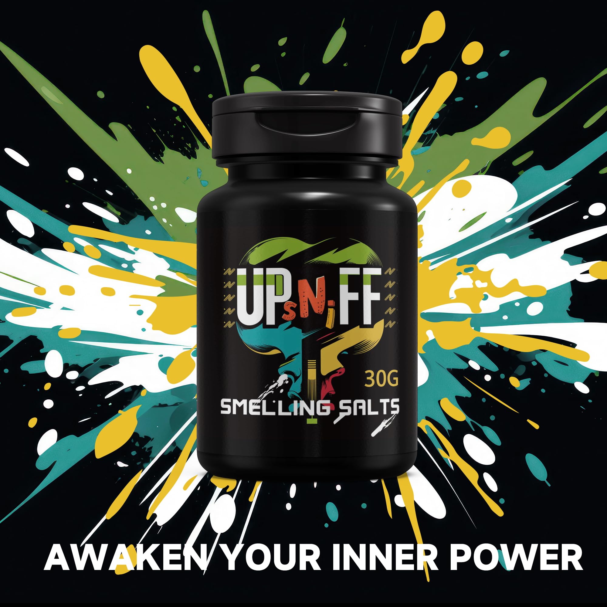 Salts for Athletes in Hockey, Potent Wake Up for Athletes in Weightlifting and Powerlifting, Activate Before Smelling, Instant Energy, Enhanced Focus & Motivation