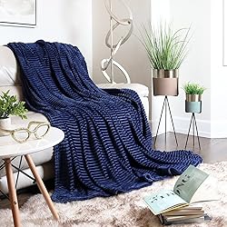 Clara Clark Cut Plush Fleece Throw Blanket - Twin