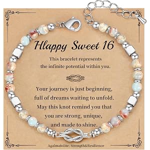 HiStock Friend Bracelets, Friend Birthday Gifts for Women, Sister Gifts from Sister, Christmas Gift for Her Mom Daughter Gran