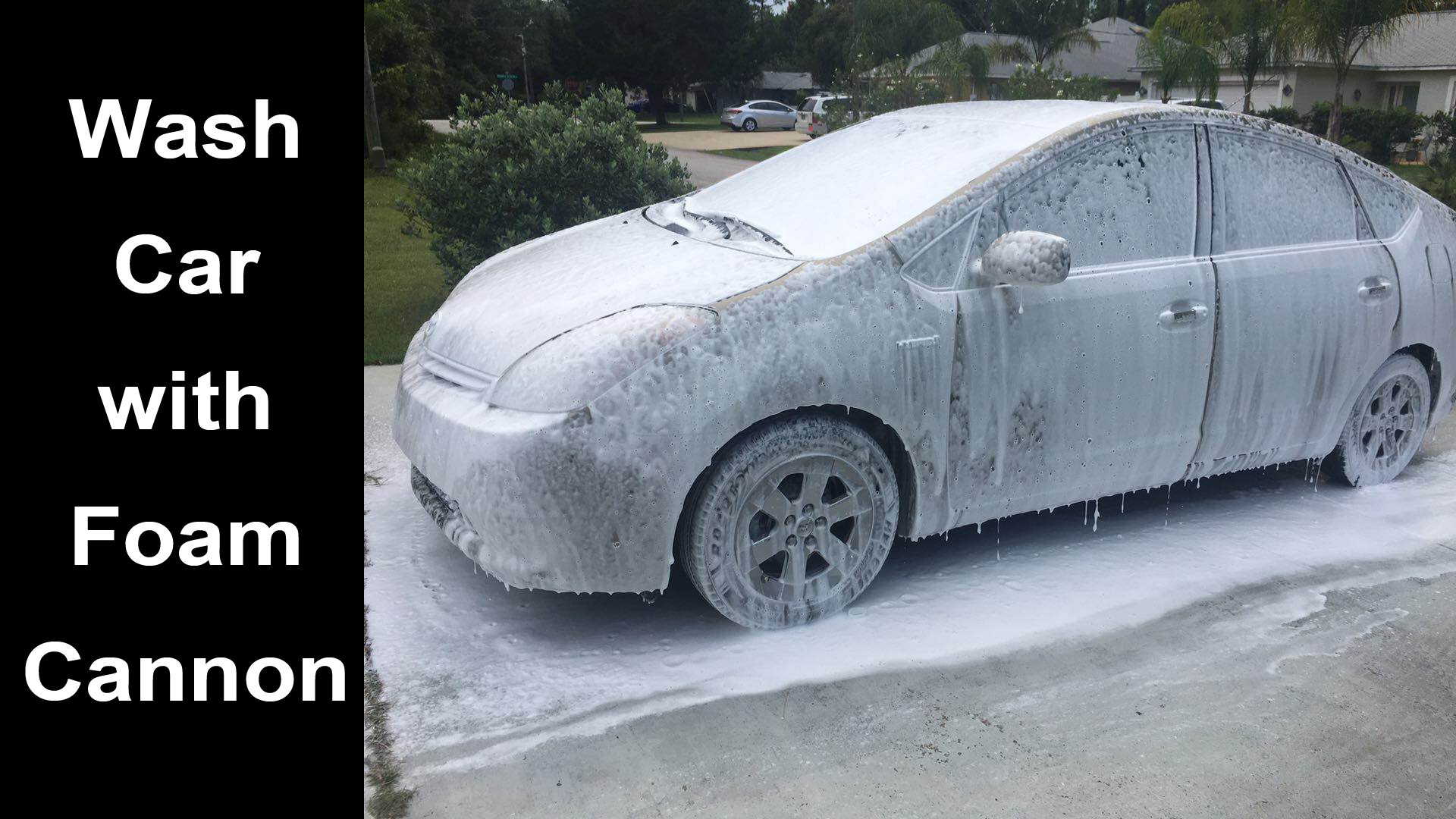 How to Use Foam Cannon