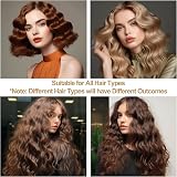 DazSpirit 3 Barrel Hair Waver 25 mm Ceramic Tourmaline, 2 Heat Settings view 5