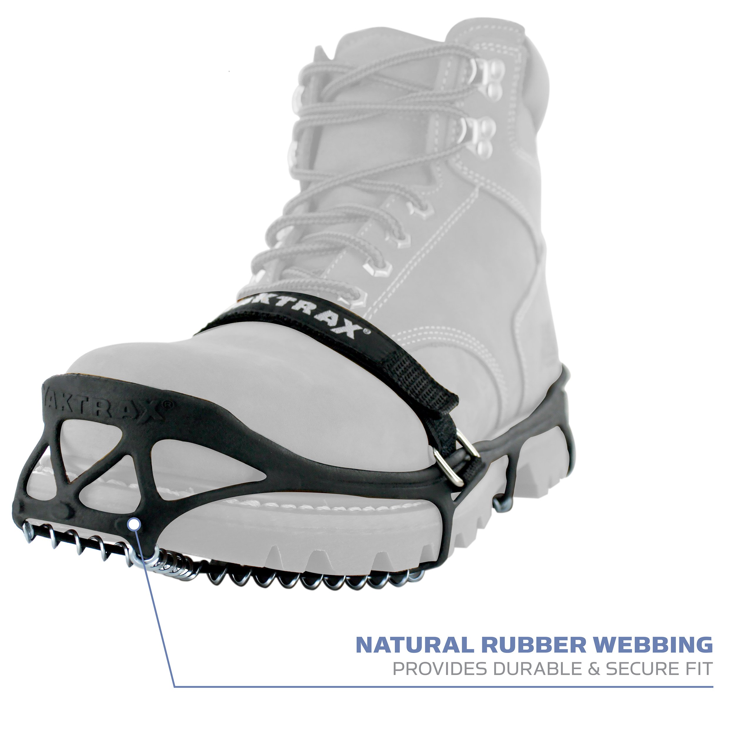 yaktrax run traction cleats for running on snow and ice