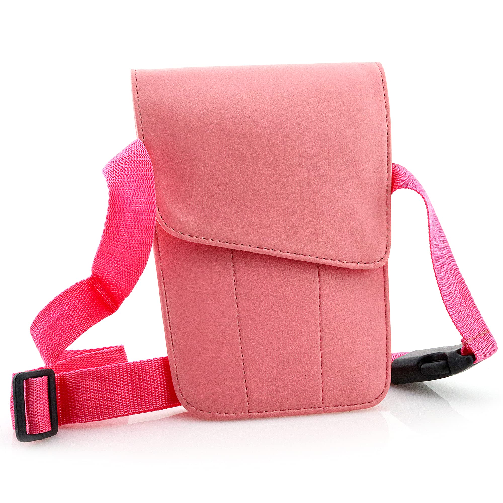Haryali London Hairdressing Tool Belt - Pink Tool Belt Pouch - Sustainable Hairdresser Bag - Multi Pocket Scissors Holder Barber Style - Adjustable Belt Pouch - Scissors Holder Pouch