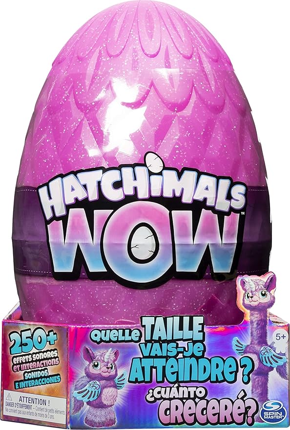 hatchimals wow llalacorn tall interactive hatchiwow