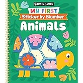 Brain Games - My First Sticker by Number: Animals