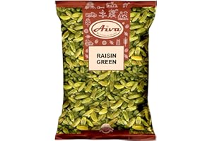 AIVA WE BELIEVE IN QUALITY Aiva Green Raisins (2 LB) Bulk– Premium Seedless Dried Fruit for Snacking, Baking, and Cooking