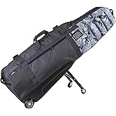Sun Mountain ClubGlider Meridian Golf Travel Bag - 4-Wheel Rolling System, Extendable & Retractable Legs for Easy Transport, Effortless Travel & Maneuverability