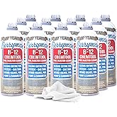 SMA ProQor Towel + Berryman 0116 Fuel Injector Cleaner, 15oz (12 Pack) | Berryman B-12 Chemtool Cleaner Kit - Carburetor &amp; Fuel System Cleaner Additive for Cars, Trucks, Vehicles | Engine Cleaning