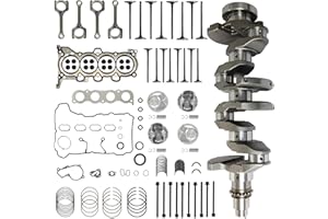 G4NC 2.0 Overhaul Rebuild Kit w/Crankshaft Head Gasket Set & Piston & Connecting Rods Fit For Hyundai Elantra Tucson Kia Soul