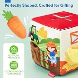 Hahaland Surprise Tissue Box Baby Toy Montessori 6-12 Months Farm Animals view 7
