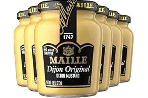 Maille Mustard, Dijon Originale No Added Sulfites, 7.5 oz, 6 Count