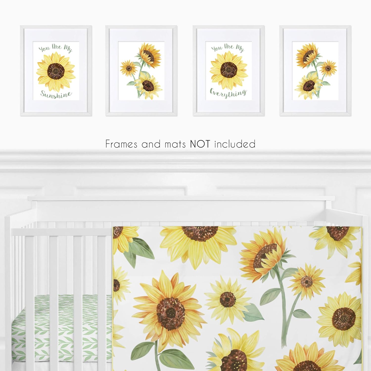 sunflower nursery set