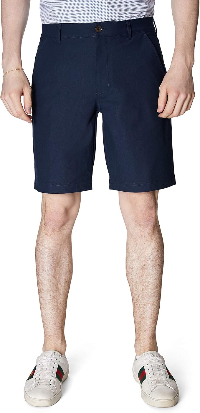 Amazon.com: Hickey Freeman Men's Performance Flat Front Tech Golf Short: Clothing