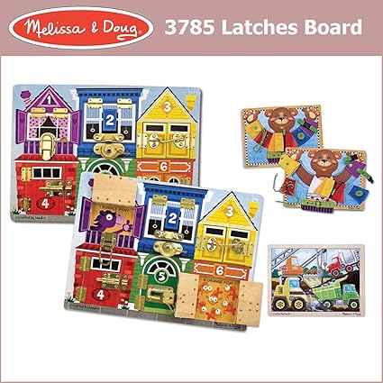 melissa and doug basic skills puzzle board