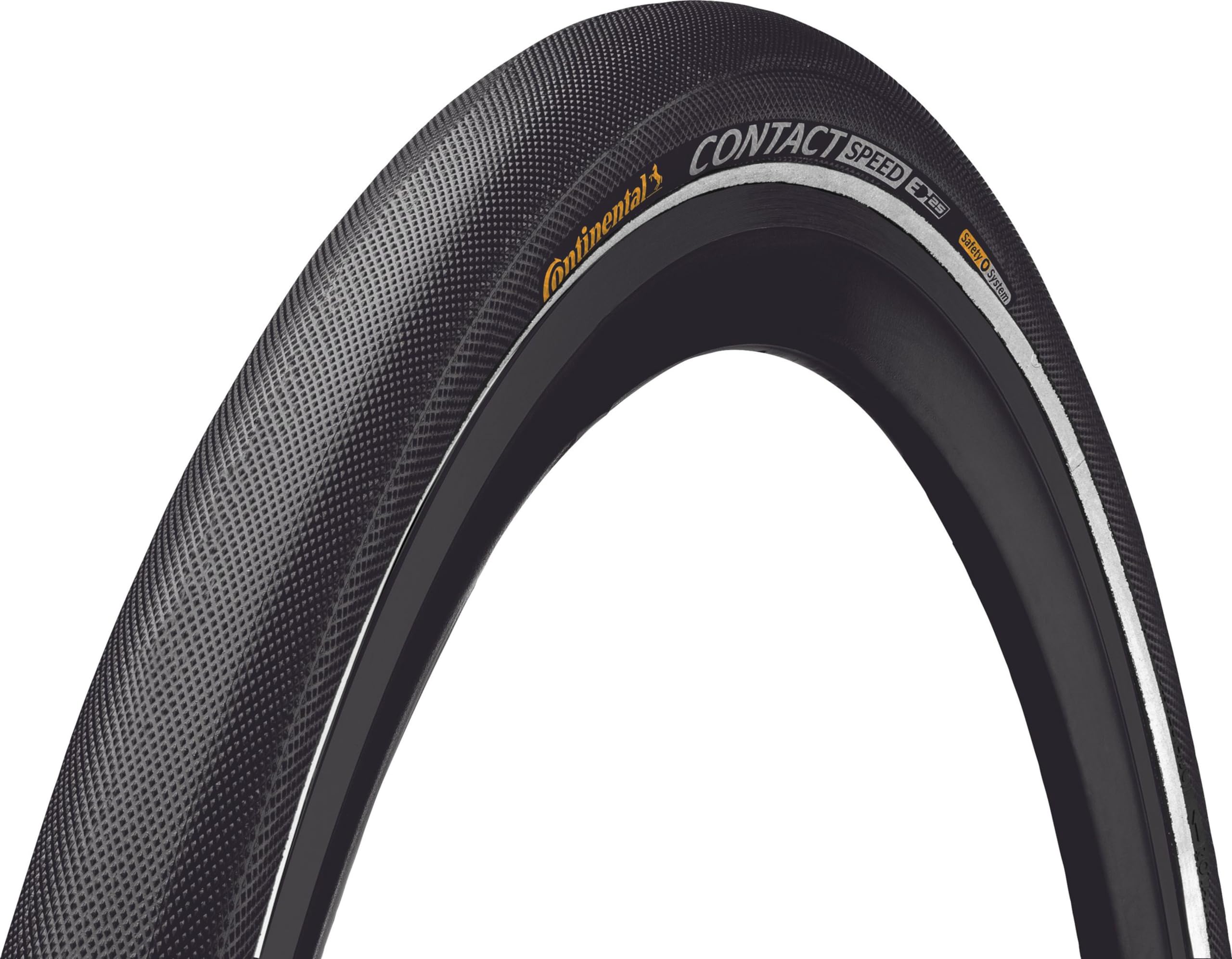 Continental Unisex Adulto Contact Speed Pneumatici da bicicletta, Nero, 50-559 (26×2,00´´)