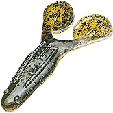 Strike King Rage Toad Fishing Lure, Green Pumpkin Pearl Belly | 4-Inches, 5-Pack