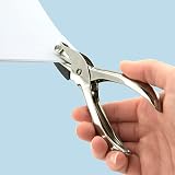 Rapesco PF25A001 Single Hole Paper Punch 10 Sheet Capacity Silver view 3