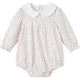 pureborn Baby Girls Boys Bodysuit Super Soft Cotton Romper 0-24 Months