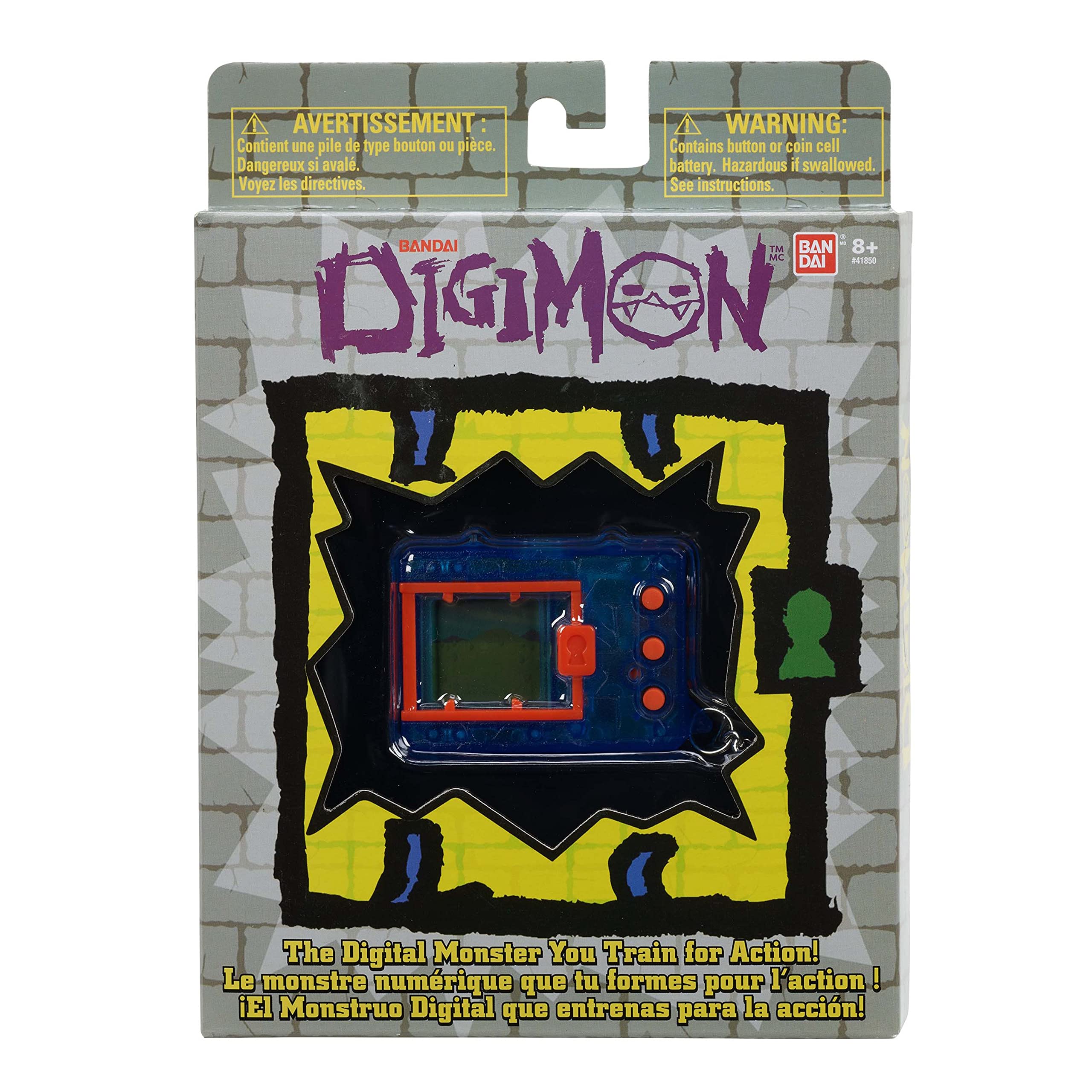 Bandai Namco - Digmon Device Virtual Pet Monster - Translucent Blue