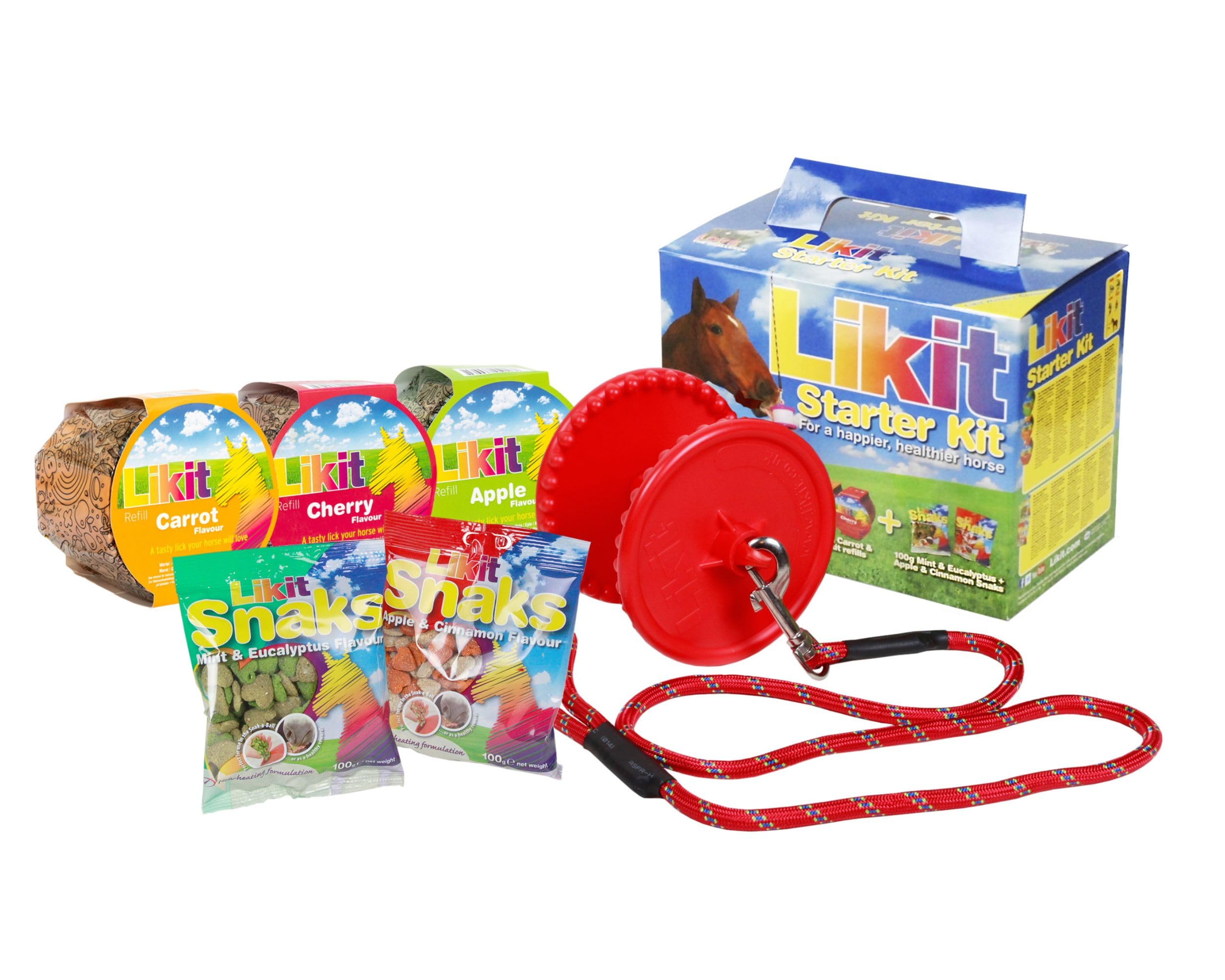 Likit Starter Kit Red 2.5kg | Great Entry Level to Likit | 2.5kg