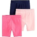 Simple Joys by Carter's Baby and Toddler Girls' 3-Pack Bike Shorts