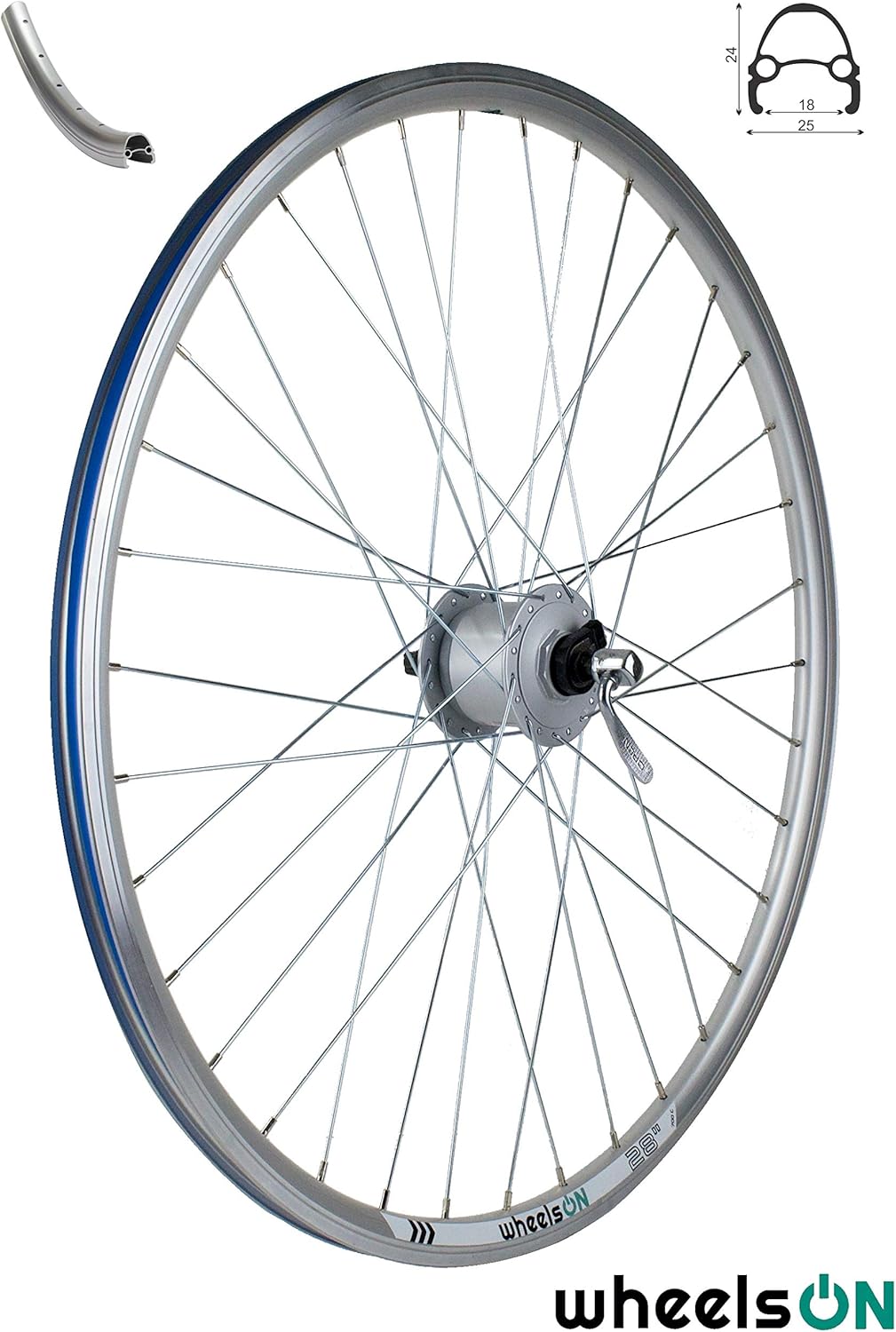 dynamo hub wheel 700c