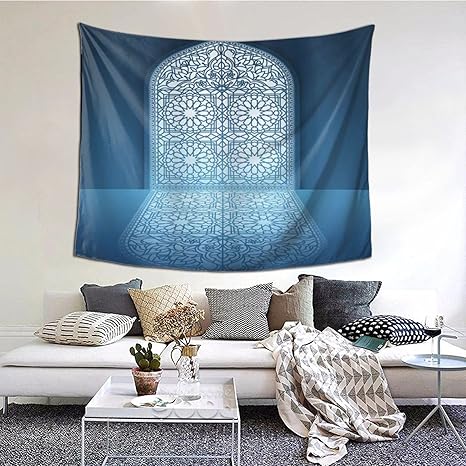Amazon Co Jp Gukisala タペストリー アンティークの建物の扉恵み信仰をテーマにした部族の民族イラスト 多機能 毛布 おしゃれな壁掛け インテリア ファブリック装飾用品 モダンなアート 和風 壁掛け クールジャパン 家飾り 152x130cm ホーム キッチン